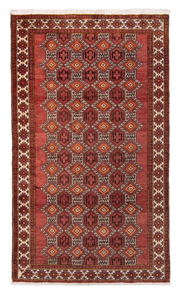 Dywan beludżycki - 218 x 128 cm - czerwony