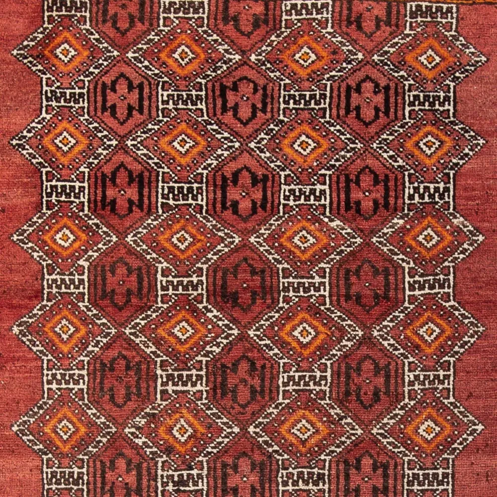 Dywan beludżycki - 218 x 128 cm - czerwony