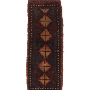 Dywan beludżycki - 68 x 24 cm - brązowy