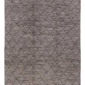 Dywan berberyjski - 344 x 256 cm - ciemnoszary