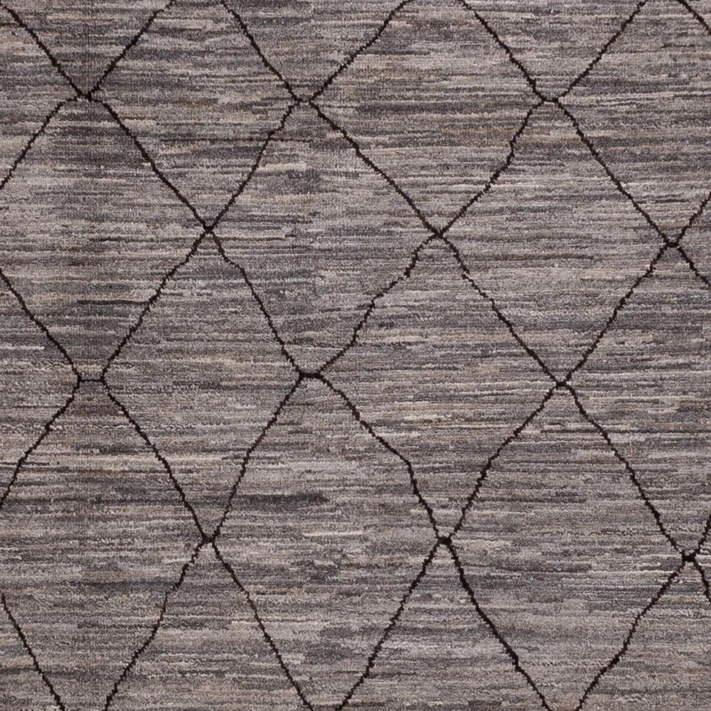 Dywan berberyjski - 344 x 256 cm - ciemnoszary
