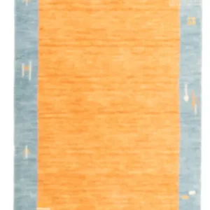 Dywan Gabbeh - Indus - 140 x 70 cm - pomarańczowy
