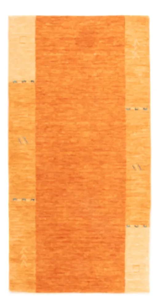 Dywan Gabbeh - Indus - 140 x 70 cm - pomarańczowy