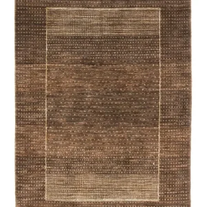 Dywan Gabbeh - Indus - 170 x 122 cm - brązowy
