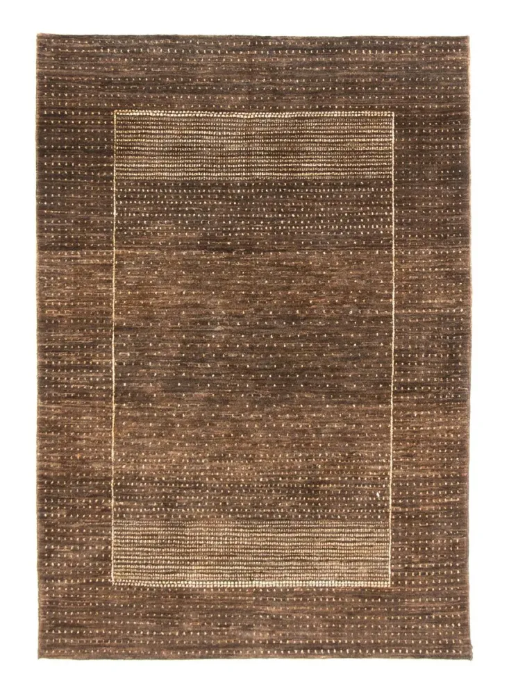 Dywan Gabbeh - Indus - 170 x 122 cm - brązowy