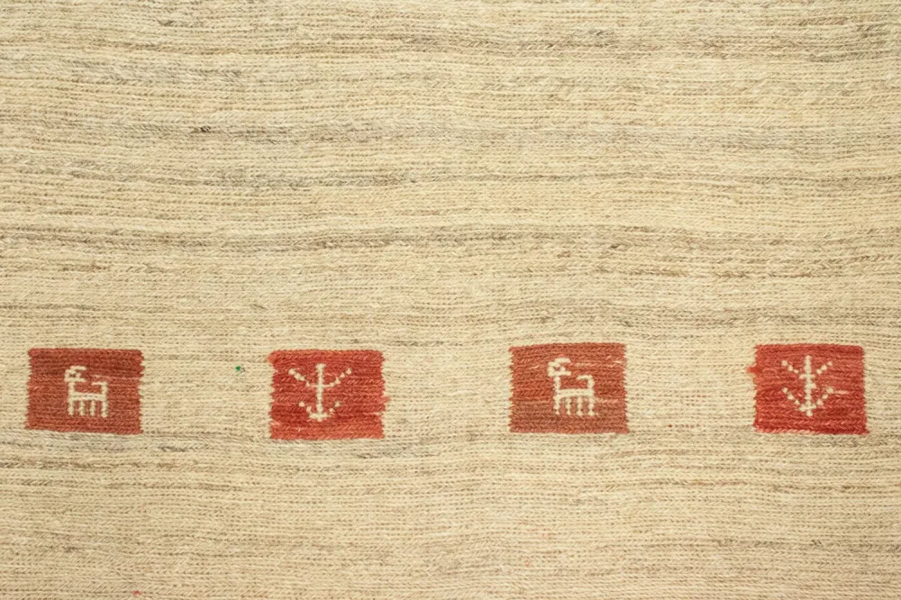 Dywan Gabbeh - Indus - 180 x 120 cm - beżowy