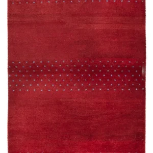 Dywan Gabbeh - Indus - 180 x 120 cm - bordowa czerwień
