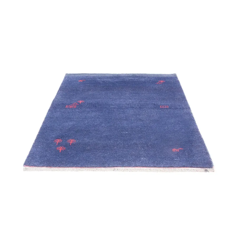 Dywan Gabbeh - Indus - 180 x 120 cm - ciemnoniebieski