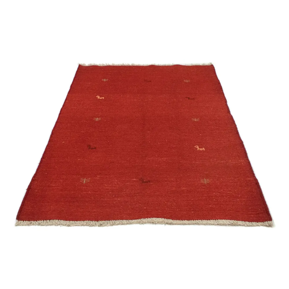 Dywan Gabbeh - Indus - 180 x 120 cm - czerwony