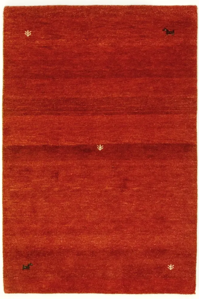 Dywan Gabbeh - Indus - 182 x 119 cm - czerwony