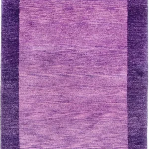 Dywan Gabbeh - Indus - 182 x 119 cm - fioletowy