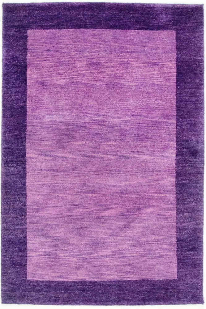 Dywan Gabbeh - Indus - 182 x 119 cm - fioletowy