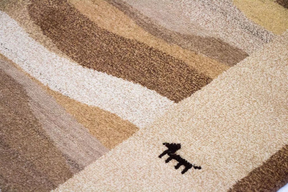 Dywan Gabbeh - Indus - 203 x 140 cm - wielokolorowy