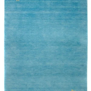 Dywan Gabbeh - Indus - 250 x 200 cm - jasnoniebieski