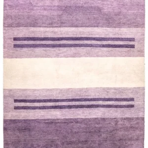 Dywan Gabbeh - Indus - 301 x 196 cm - fioletowy