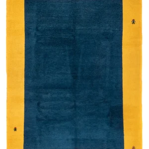 Dywan Gabbeh - Indus - 346 x 254 cm - niebieski
