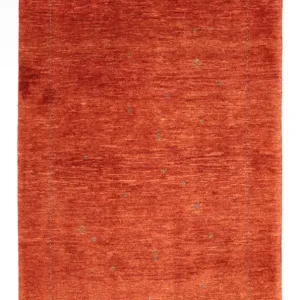 Dywan Gabbeh - Kashkuli perski - 127 x 78 cm - pomarańczowy