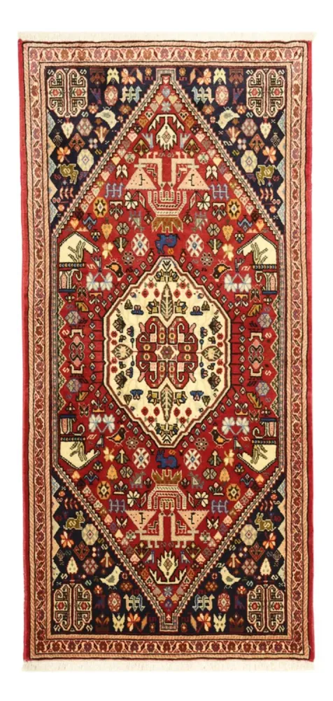 Dywan Gabbeh - Kashkuli perski - 153 x 70 cm - czerwony