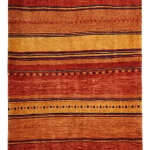 Dywan Gabbeh - Kashkuli perski - 92 x 78 cm - wielokolorowy