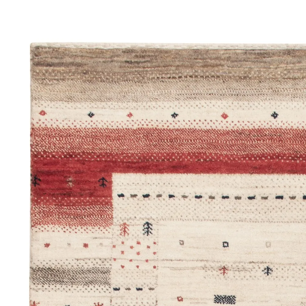 Dywan Gabbeh - Loribaft Indus - 155 x 102 cm - beżowy