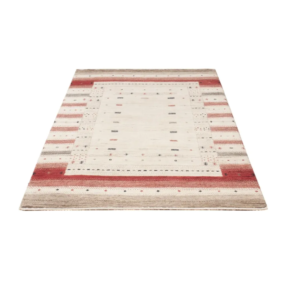 Dywan Gabbeh - Loribaft Indus - 155 x 102 cm - beżowy