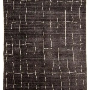 Dywan Gabbeh - Loribaft Indus - 200 x 142 cm - ciemnobrązowy