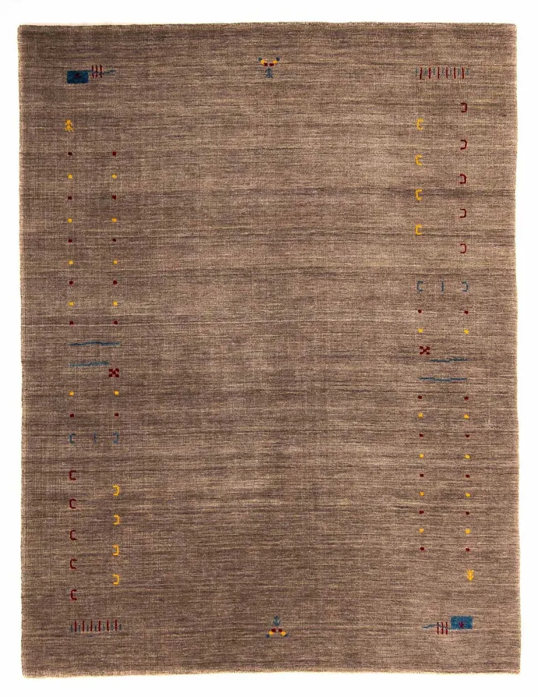 Dywan Gabbeh - Loribaft Indus - 201 x 144 cm - brązowy