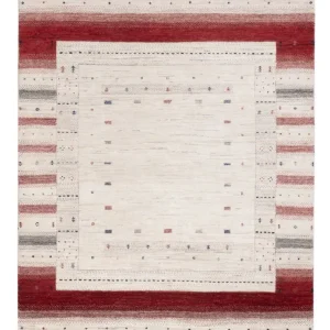 Dywan Gabbeh - Loribaft Indus - 207 x 153 cm - wielokolorowy