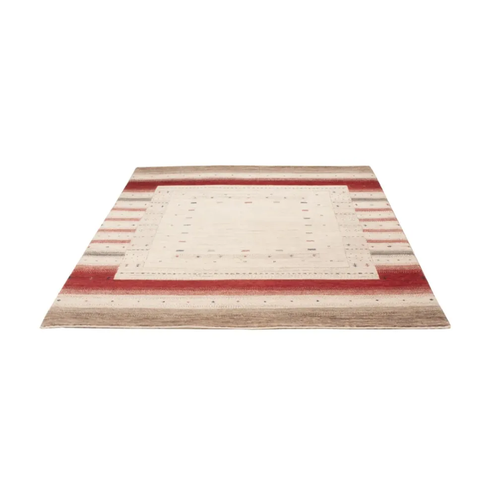 Dywan Gabbeh - Loribaft Indus - 207 x 153 cm - wielokolorowy