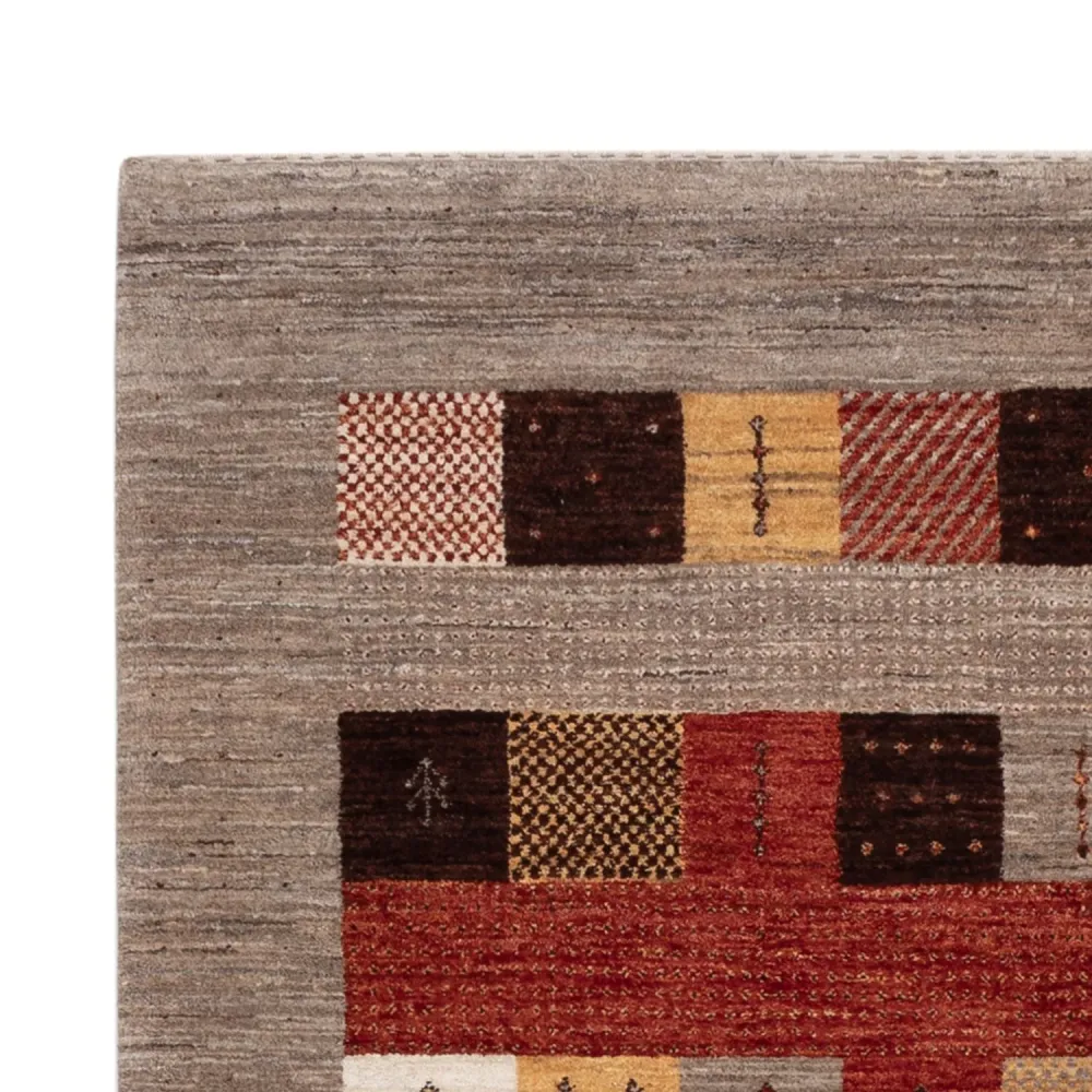 Dywan Gabbeh - Loribaft Indus - 216 x 147 cm - wielokolorowy