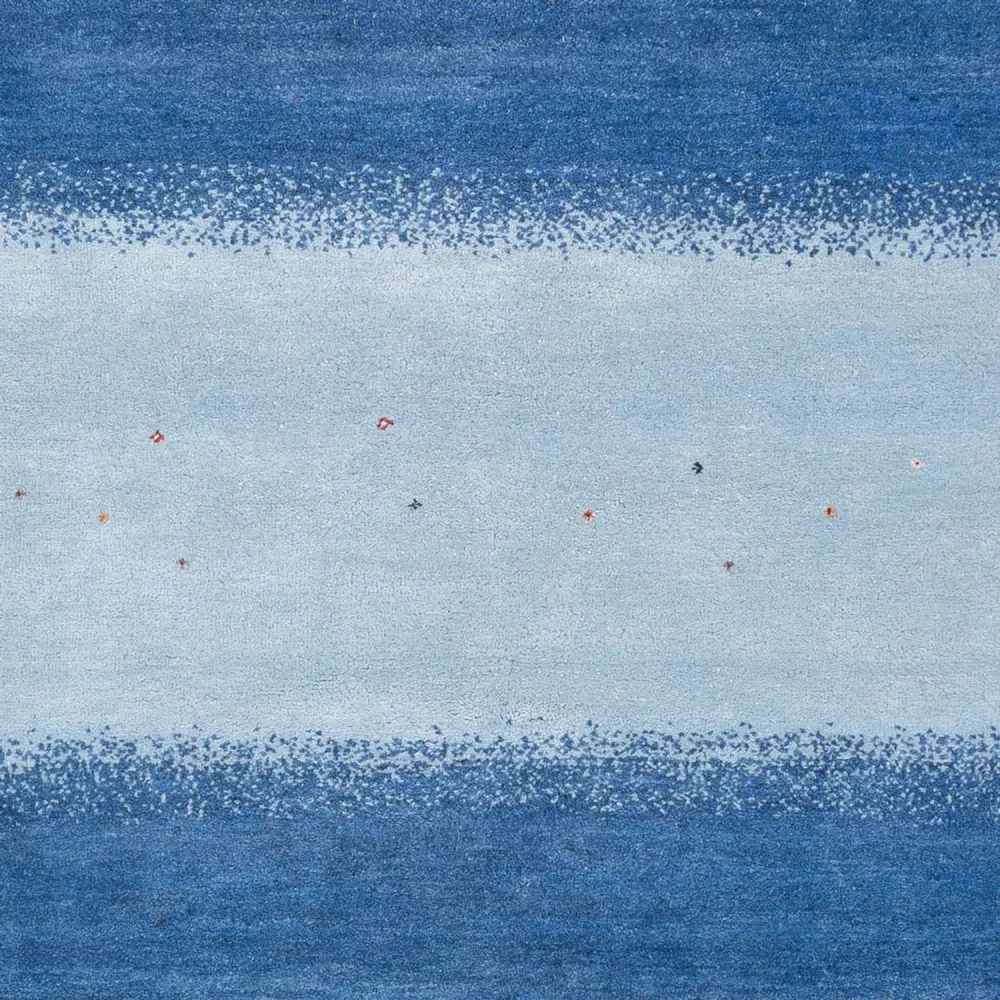 Dywan Gabbeh - Loribaft Indus - 240 x 169 cm - niebieski