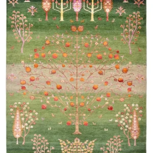 Dywan Gabbeh - Loribaft Indus - 246 x 171 cm - wielokolorowy