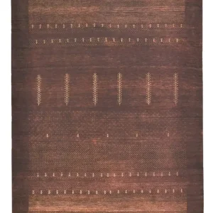 Dywan Gabbeh - Loribaft Indus - 247 x 173 cm - ciemna czerwień