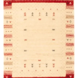 Dywan Gabbeh - Loribaft Indus - 90 x 60 cm - wielokolorowy