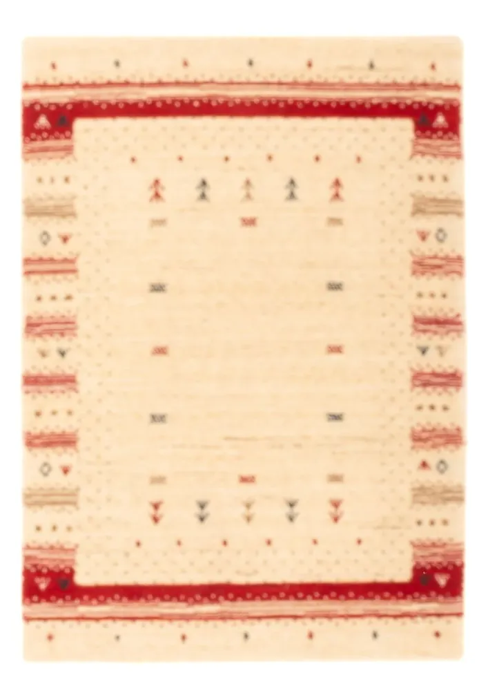 Dywan Gabbeh - Loribaft Indus - 90 x 60 cm - wielokolorowy