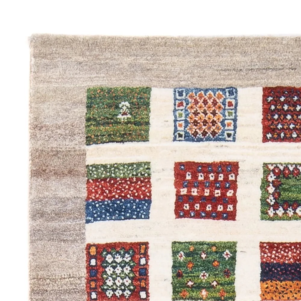 Dywan Gabbeh - Loribaft Perski - 130 x 84 cm - wielokolorowy