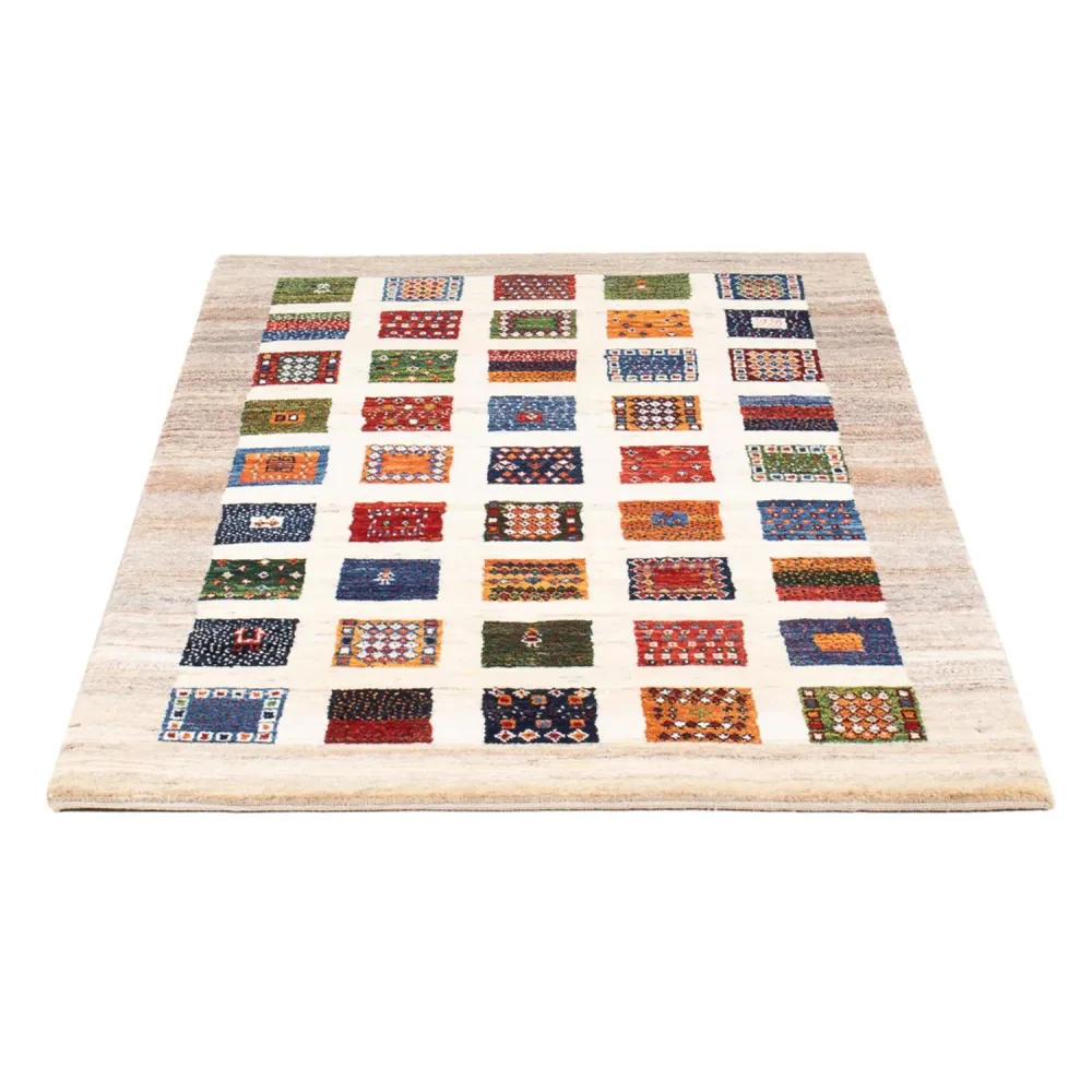 Dywan Gabbeh - Loribaft Perski - 130 x 84 cm - wielokolorowy