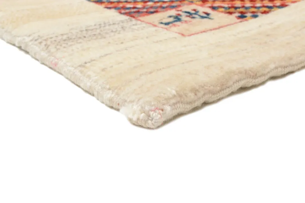 Dywan Gabbeh - Loribaft Perski - 142 x 101 cm - czerwony