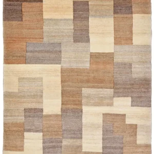 Dywan Gabbeh - Loribaft Perski - 146 x 122 cm - jasnobrązowy