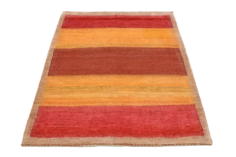 Dywan Gabbeh - Loribaft Perski - 155 x 104 cm - wielokolorowy