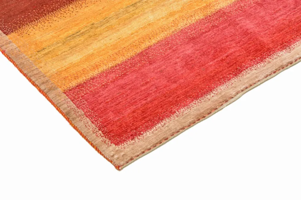 Dywan Gabbeh - Loribaft Perski - 155 x 104 cm - wielokolorowy