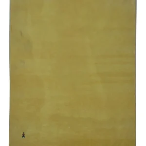 Dywan Gabbeh - Loribaft Perski - 155 x 128 cm - oliwkowa zieleń