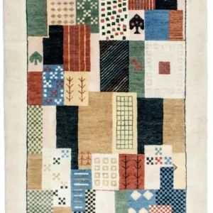 Dywan Gabbeh - Loribaft Perski - 165 x 95 cm - kolorowe