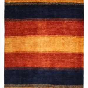 Dywan Gabbeh - Loribaft Perski - 169 x 119 cm - wielokolorowy