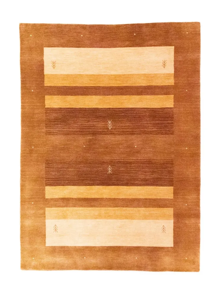 Dywan Gabbeh - Loribaft Perski - 169 x 120 cm - pomarańczowy