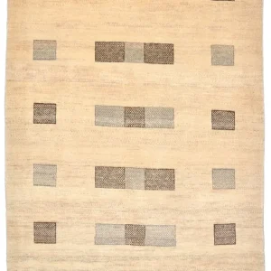 Dywan Gabbeh - Loribaft Perski - 179 x 125 cm - jasnobrązowy