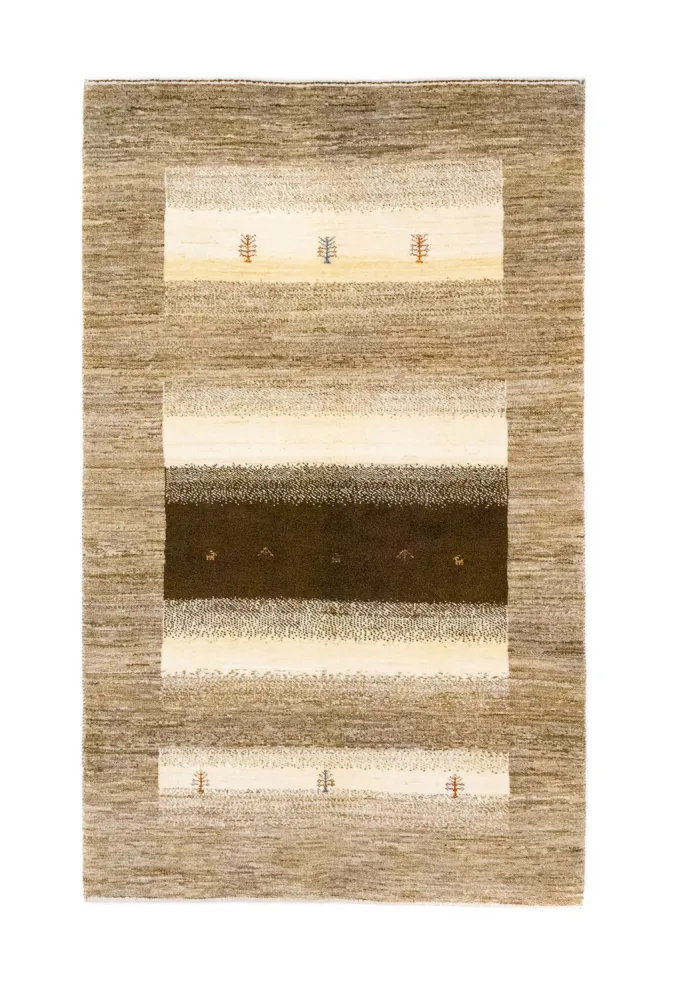 Dywan Gabbeh - Loribaft Perski - 190 x 115 cm - wielokolorowy