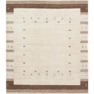 Dywan Gabbeh - Loribaft Perski - 200 x 143 cm - beżowy