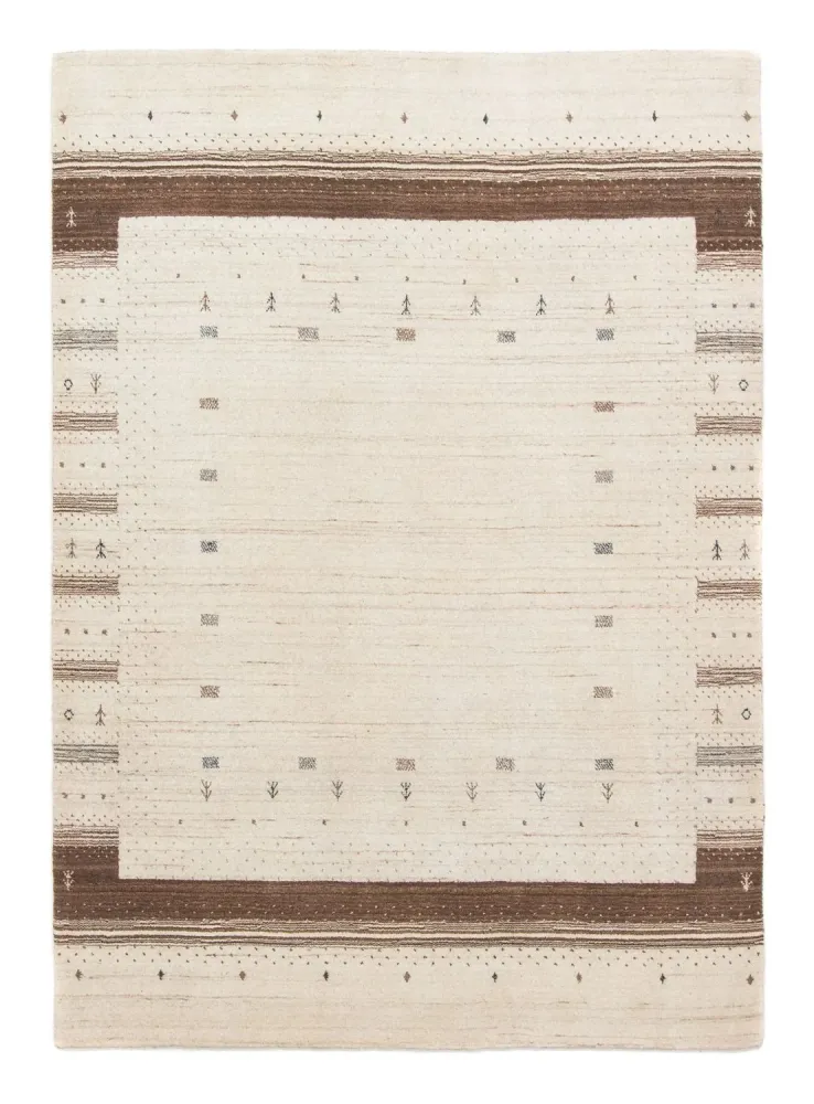 Dywan Gabbeh - Loribaft Perski - 200 x 143 cm - beżowy