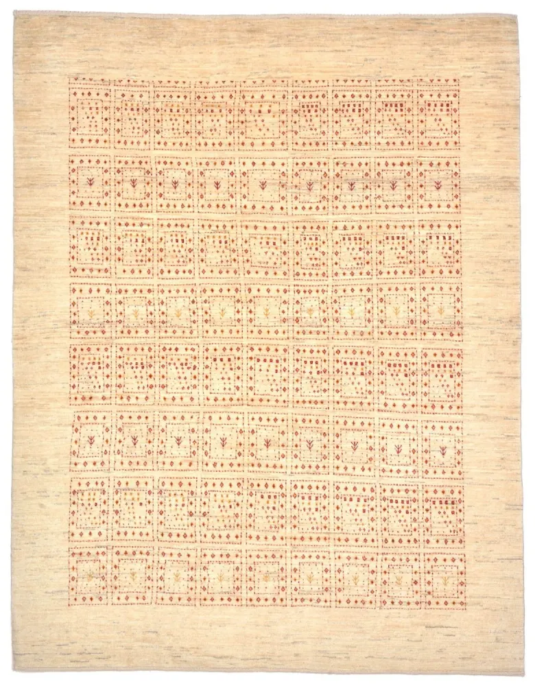 Dywan Gabbeh - Loribaft Perski - 202 x 157 cm - beżowy